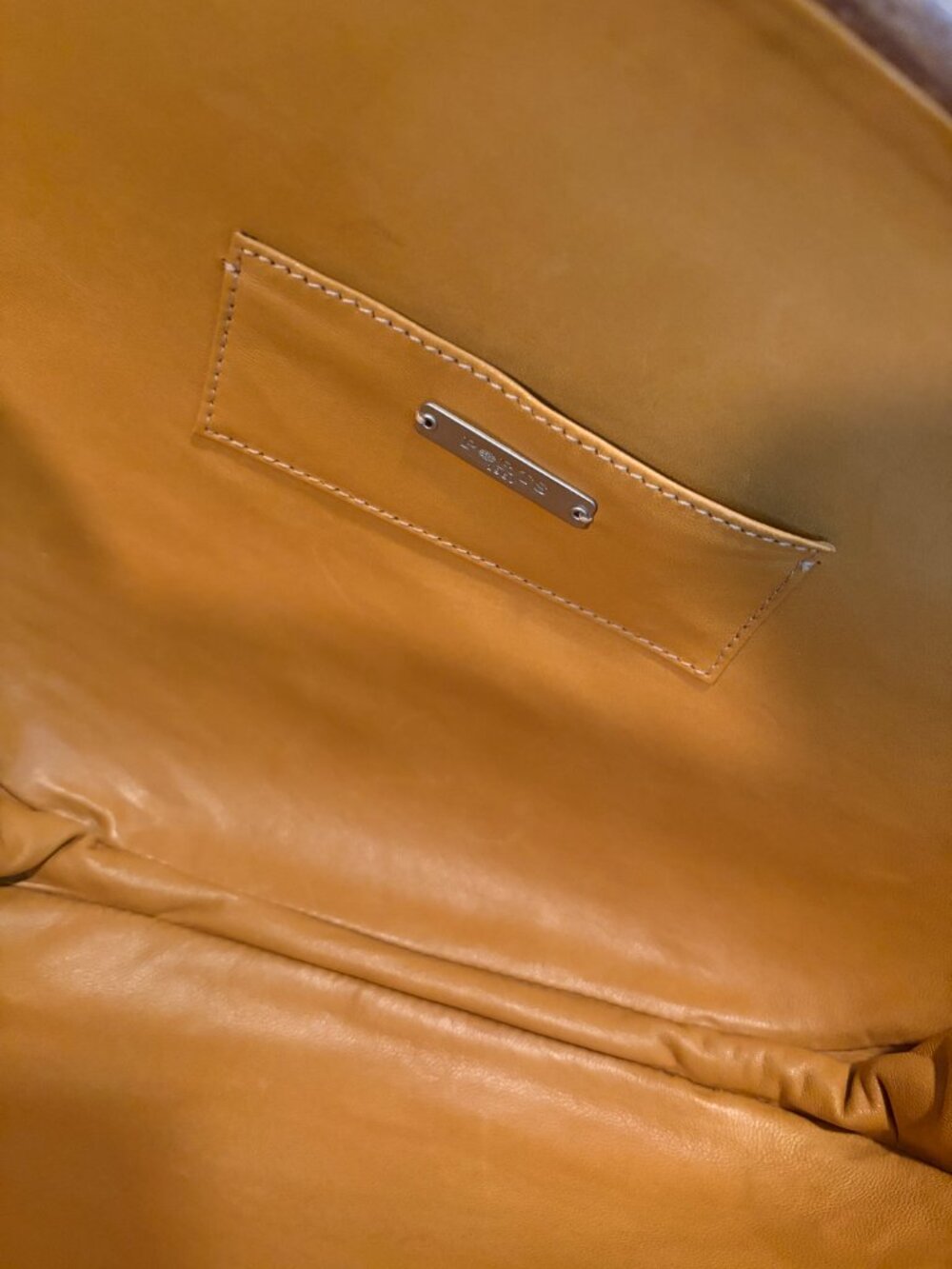 Rare Ports 1961 wooden clutch purse artist - Picture 10 of 15